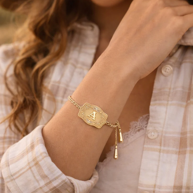 WestWrist Letter Bracelet